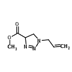 CAS#: 446875-97-4, Methyl 1-Allyl-4,5-Dihydro-1H-1,2,3-Triazole-4-Carboxylate