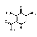 CAS#: 447461-21-4, 3,5-Dimethyl-4-Oxo-1,4-Dihydro-2-Pyridinecarboxylic Acid