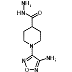CAS#: 448188-33-8, 1-(4-Amino-1,2,5-Oxadiazol-3-Yl)-4-Piperidinecarbohydrazide
