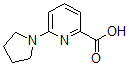 CAS#: 450368-20-4, 6-(1-Pyrrolidinyl)-2-Pyridinecarboxylic acid