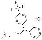 CAS#: 4510-65-0, (Z)-N,N-Dimethyl-4-phenyl-4-[4-(trifluoromethyl)phenyl]but-3-en-1-amine hydrochloride