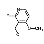 CAS 登录号：451459-10-2， 3-(氯甲基)-2-氟-4-甲氧基吡啶