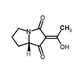 CAS#: 451462-80-9, (2E,7aS)-2-(1-Hydroxyethylidene)Tetrahydro-1H-Pyrrolizine-1,3(2H)-Dione