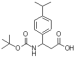 CAS 登录号：453557-73-8， 3-(4-异丙基苯基)-3-({[(2-甲基-2-丙基)氧基]羰基}氨基)丙酸
