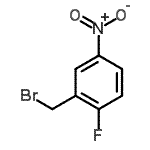 CAS 登录号：454-15-9， 2-(溴甲基)-1-氟-4-硝基苯