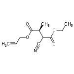 CAS#: 454685-95-1, 4-Allyl 1-Ethyl (3S)-2-Cyano-3-Methylsuccinate