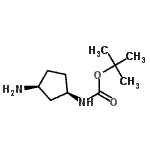 CAS#: 454709-98-9, 2-Methyl-2-Propanyl [(1R,3S)-3-Aminocyclopentyl]Carbamate