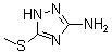 CAS#: 45534-08-5, 5-(Methylthio)-1H-1,2,4-Triazol-3-Amine