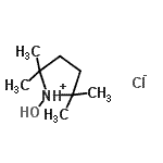 CAS#: 4567-20-8, 1-Hydroxy-2,2,5,5-Tetramethylpyrrolidinium Chloride