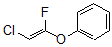 CAS#: 457-44-3, [(2-Chloro-1-fluoroethenyl)oxy]-Benzene