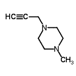 CAS#: 45813-02-3, 1-Methyl-4-(2-Propyn-1-Yl)Piperazine