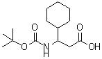 CAS#: 458529-74-3, 3-Cyclohexyl-3-({[(2-Methyl-2-Propanyl)Oxy]Carbonyl}Amino)Propanoic Acid