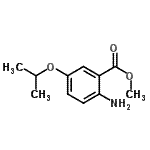 CAS#: 458537-97-8, Methyl 2-Amino-5-Isopropoxybenzoate