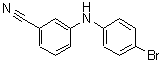 CAS#: 458550-45-3, 3-[(4-Bromophenyl)Amino]Benzonitrile