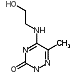 CAS#: 459212-61-4, 5-[(2-Hydroxyethyl)Amino]-6-Methyl-1,2,4-Triazin-3(2H)-One