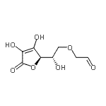 CAS#: 459796-81-7, {(2S)-2-[(2R)-3,4-Dihydroxy-5-Oxo-2,5-Dihydro-2-Furanyl]-2-Hydroxyethoxy}Acetaldehyde