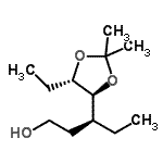 CAS#: 460076-96-4, (5S)-2,3-Dideoxy-3-Ethyl-5-C-Ethyl-4,5-O-Isopropylidene-D-Erythro-Pentitol