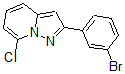 CAS 登录号：460079-44-1， 2-(3-溴苯基)-7-氯-吡唑并[1,5-a]吡啶