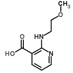 CAS#: 460363-33-1, 2-[(2-Methoxyethyl)Amino]Nicotinic Acid