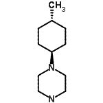 CAS#: 460365-14-4, 1-(trans-4-Methylcyclohexyl)Piperazine