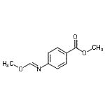CAS 登录号：460751-46-6， 甲基4-[(E)-(甲氧基亚甲基)氨基]苯甲酸酯