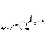 CAS 登录号：461418-13-3， 甲基(4Z)-4-(甲氧基亚胺)-L-脯氨酸酯