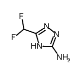 CAS#: 461430-01-3, 3-(Difluoromethyl)-1H-1,2,4-Triazol-5-Amine