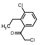 CAS#: 461435-89-2, 2-Chloro-1-(3-Chloro-2-Ethylphenyl)Ethanone