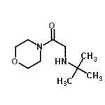 CAS 登录号：461437-09-2， 2-[(2-甲基-2-丙基)氨基]-1-(4-吗啉基)乙酮
