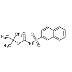 CAS#: 461441-06-5, 2-Methyl-2-Propanyl (2-Naphthylsulfonyl)Carbamate