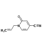 CAS#: 461661-81-4, 1-Allyl-2-Oxo-1,2-Dihydro-4-Pyridinecarbonitrile