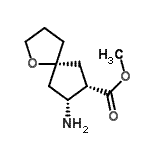 CAS#: 461665-28-1, Methyl (5R,7S,8R)-8-Amino-1-Oxaspiro[4.4]Nonane-7-Carboxylate