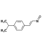 CAS 登录号：46207-09-4， 1-异丙基-4-[(E)-2-亚硝基乙烯基]苯