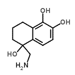 CAS#: 462100-26-1, 5-(Aminomethyl)-5,6,7,8-Tetrahydro-1,2,5-Naphthalenetriol