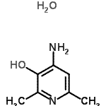 CAS#: 462601-25-8, 4-Amino-2,6-Dimethyl-3-Pyridinol Hydrate (1:1)