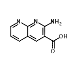 CAS#: 46298-84-4, 2-Amino-1,8-Naphthyridine-3-Carboxylic Acid