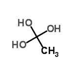CAS#: 463-83-2, 1,1,1-Ethanetriol