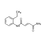 CAS 登录号：463352-91-2， (2E)-N-(2-乙基苯基)-2-丁烯二酰胺