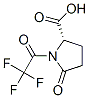 CAS 登录号:46383-56-6, 5-氧代-1-(三氟乙酰基)-L-脯氨酸