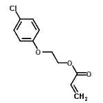 CAS 登录号：46464-63-5， 2-(4-氯苯氧基)乙基丙烯酸酯