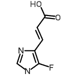 CAS#: 464924-70-7, (2E)-3-(5-Fluoro-1H-Imidazol-4-Yl)Acrylic Acid