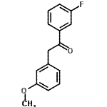 CAS#: 465514-80-1, 1-(3-Fluorophenyl)-2-(3-Methoxyphenyl)Ethanone