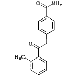 CAS#: 465514-82-3, 4-[2-(2-Methylphenyl)-2-Oxoethyl]Benzamide