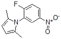 CAS#: 465514-85-6, 1-(2-Fluoro-5-Nitrophenyl)-2,5-Dimethyl-1H-Pyrrole