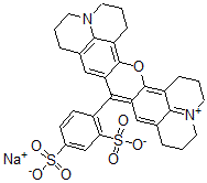 CAS#: 465544-24-5, 9-(2,4-Disulfophenyl)-2,3,6,7,12,13,16,17-Octahydro-1H,5H,11H,15H-Xantheno[2,3,4-Ij:5,6,7-i'j']Diquinolizin-18-Ium Inner Salt Sodium Salt