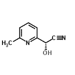 CAS#: 466686-67-9, (2R)-Hydroxy(6-Methyl-2-Pyridinyl)Acetonitrile