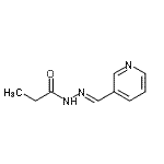 CAS#: 467445-67-6, N'-[(E)-3-Pyridinylmethylene]Propanehydrazide