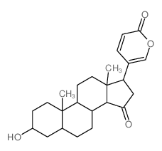 CAS#: 468-86-0, 3b-Hydroxy-15-Oxo-5b,14a-Bufa-20,22-Dienolide