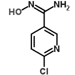 CAS#: 468068-39-5, 6-Chloro-N'-Hydroxy-3-Pyridinecarboximidamide