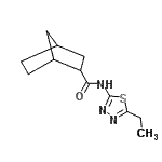 CAS#: 468713-85-1, N-(5-Ethyl-1,3,4-Thiadiazol-2-Yl)Bicyclo[2.2.1]Heptane-2-Carboxamide